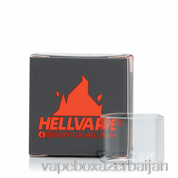 E-Juice Vape Hellvape Dead Rabbit MTL RTA Replacement Glass 2mL Replacement Glass